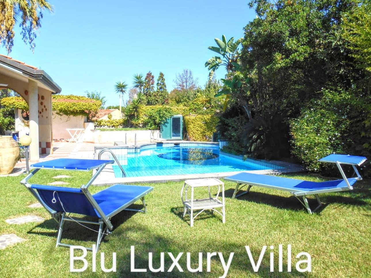 Blu Luxury Villa Brucoli Exterior foto