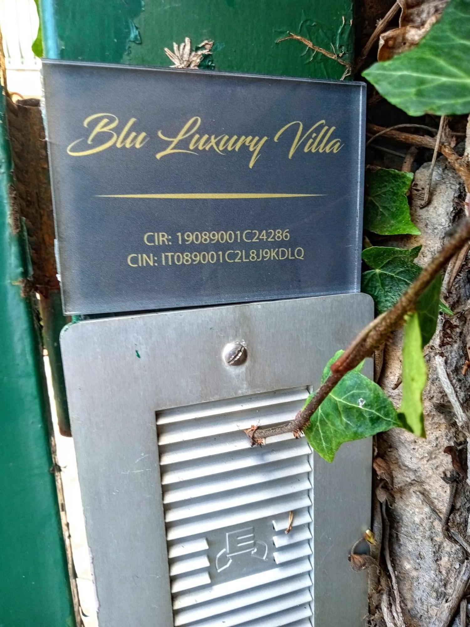 Blu Luxury Villa Brucoli Exterior foto